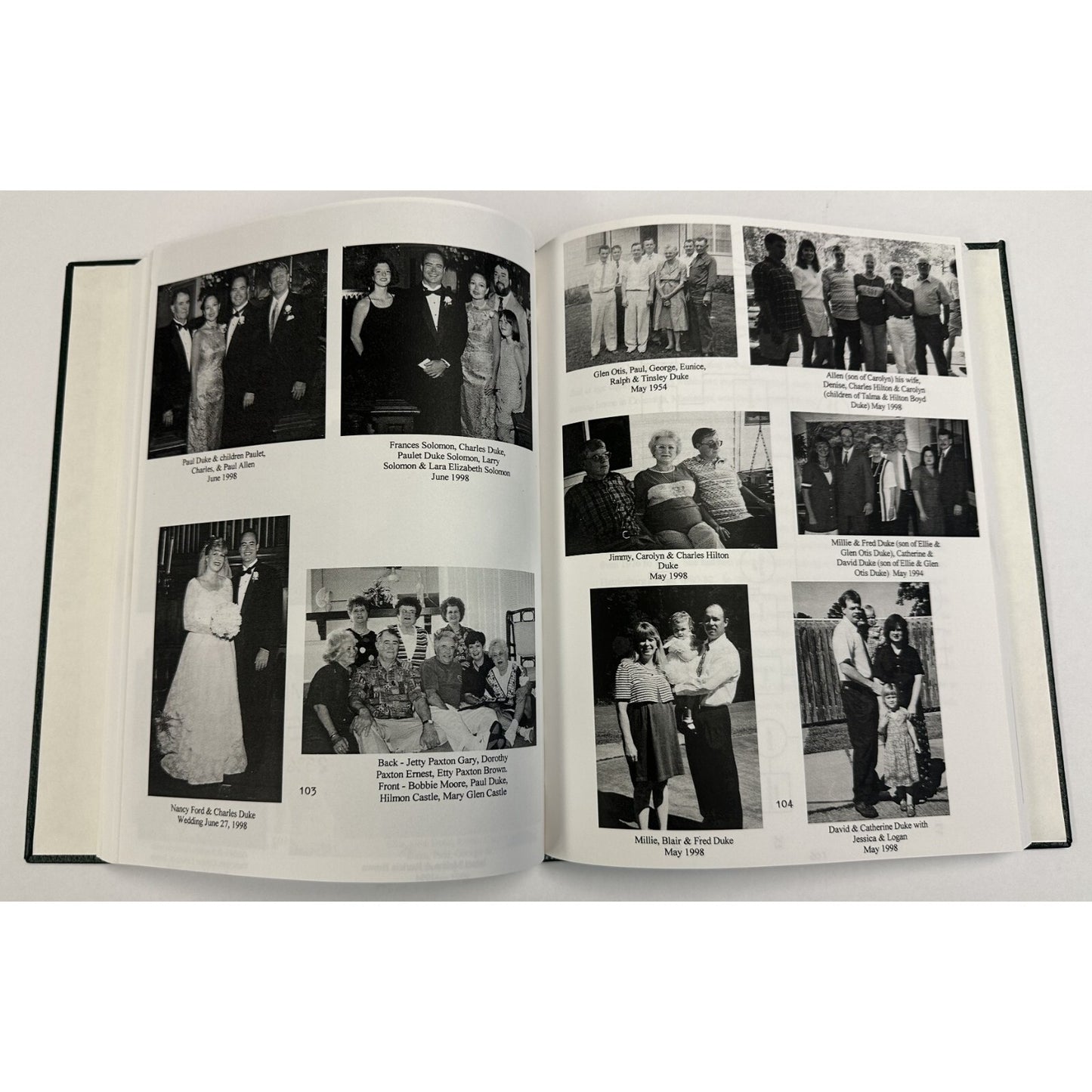 geneaology DESCENDANTS WILLIAM M. CASTLE WEBSTER COUNTY MISSISSIPPI 1998