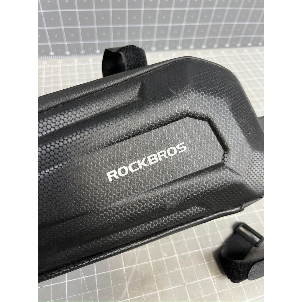 Rockbros Bicycle Storage Bag w/Velcro Straps & Internal Compartments Black