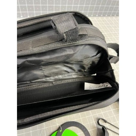 Rockbros Bicycle Storage Bag w/Velcro Straps & Internal Compartments Black