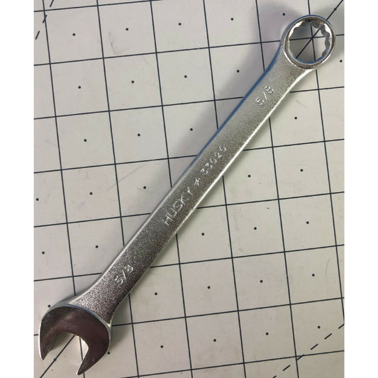 Husky 5/8" Combination End Wrench #33020 Box/Open End Alloy Steel