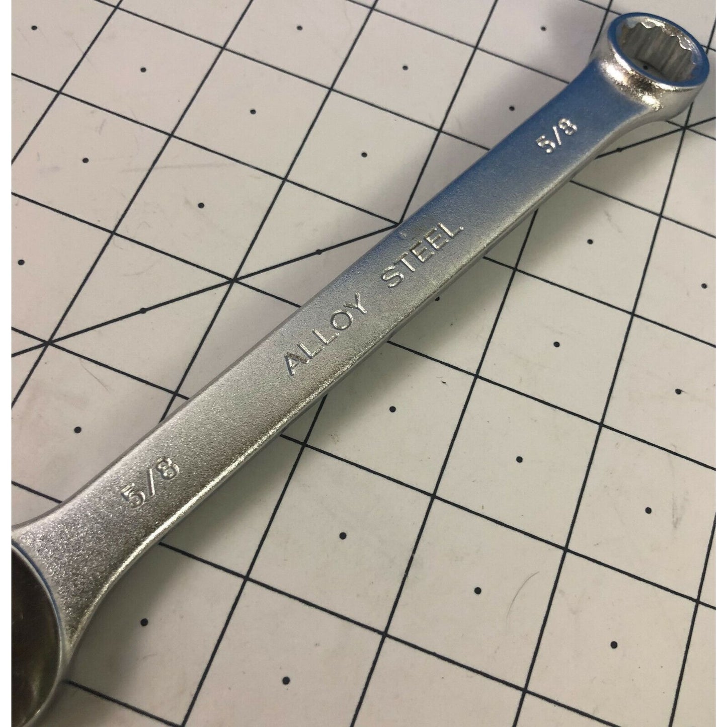 Husky 5/8" Combination End Wrench #33020 Box/Open End Alloy Steel