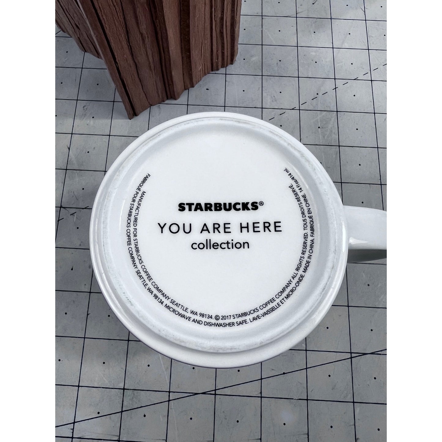 Starbucks "You Are Here" Nashville Mug 14 Oz Ceramic  2017 Minty~~ Coffee Cup