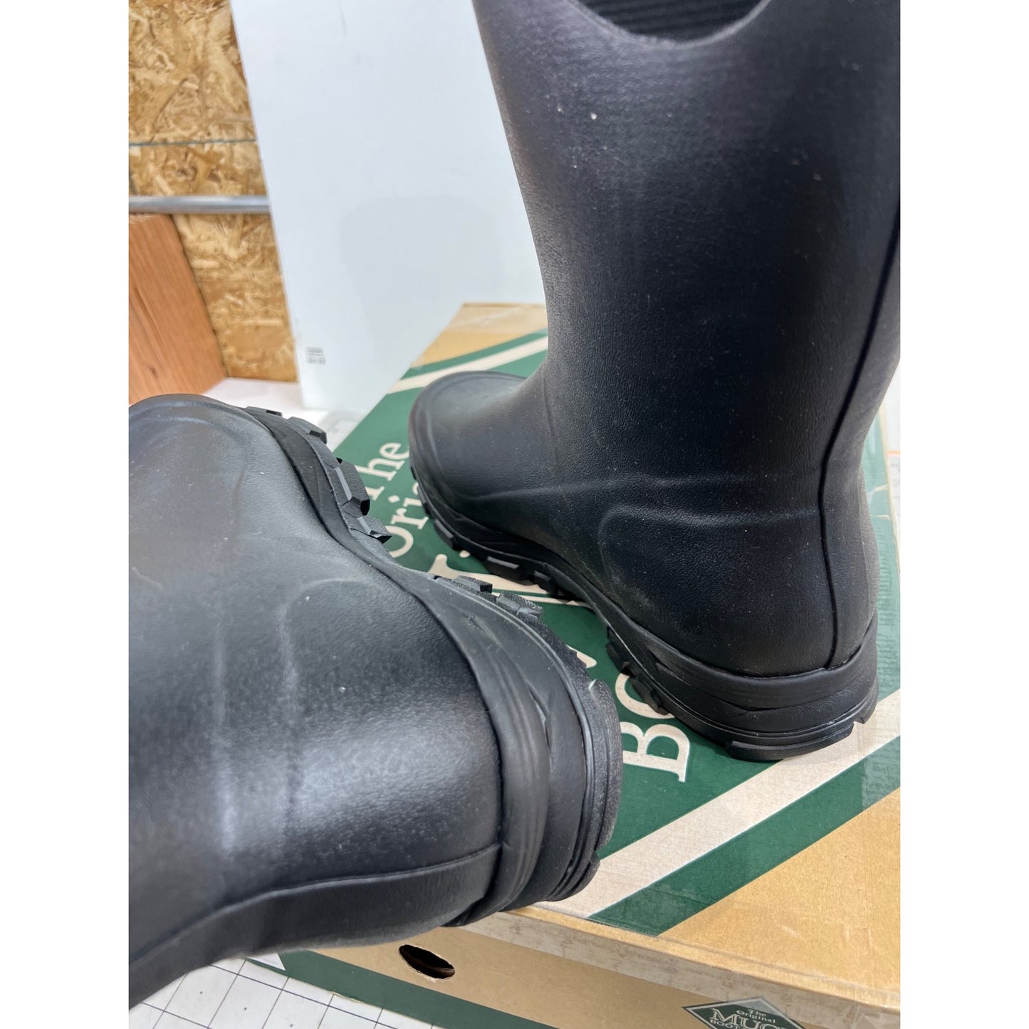 Muck Boots Men’s ‘Arctic Ice Tall' Wellingtons in Black | Size: 9 New