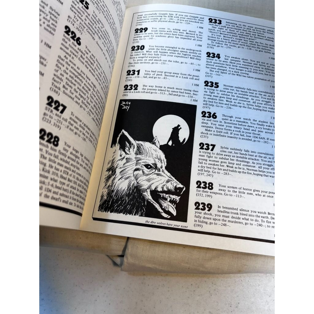 Alone Against the Wendigo - Call of Cthulhu RPG Chaosium - 1st Edition 1985