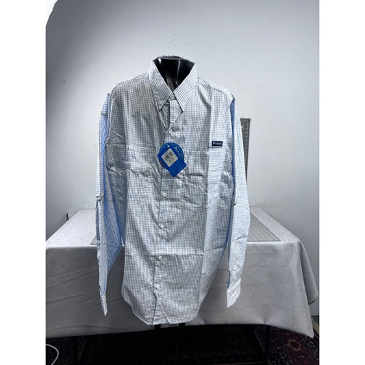 Columbia Men's Tamiami Long Sleeve Shirt XL NEW Fishing Outdoor UPF-40 Omni-shade