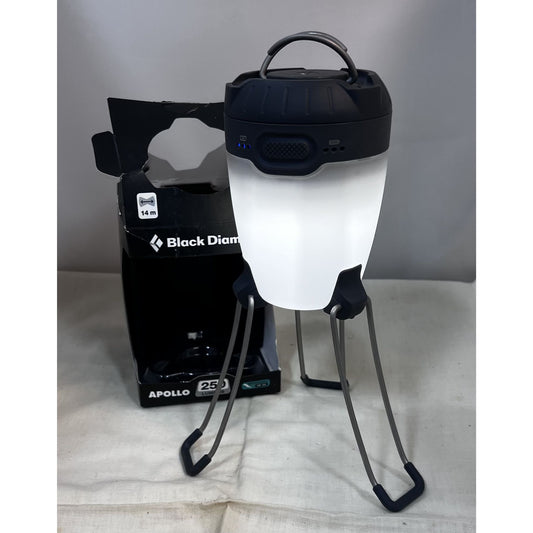 Black Diamond Apollo Rechargeable LED Lantern & Mobile USB Charger 250 Lumens