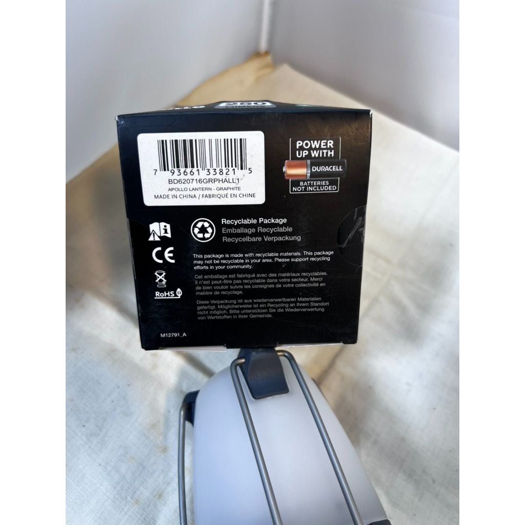 Black Diamond Apollo Rechargeable LED Lantern & Mobile USB Charger 250 Lumens