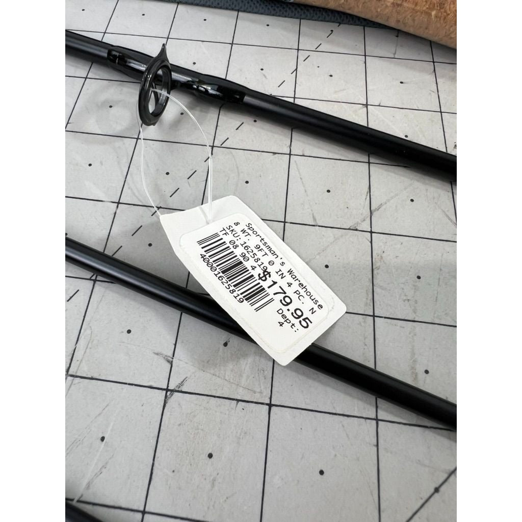 TFO NXT Black Label 8 wt 9' 4pc Fly Fishing Rod With Protective Case NEW