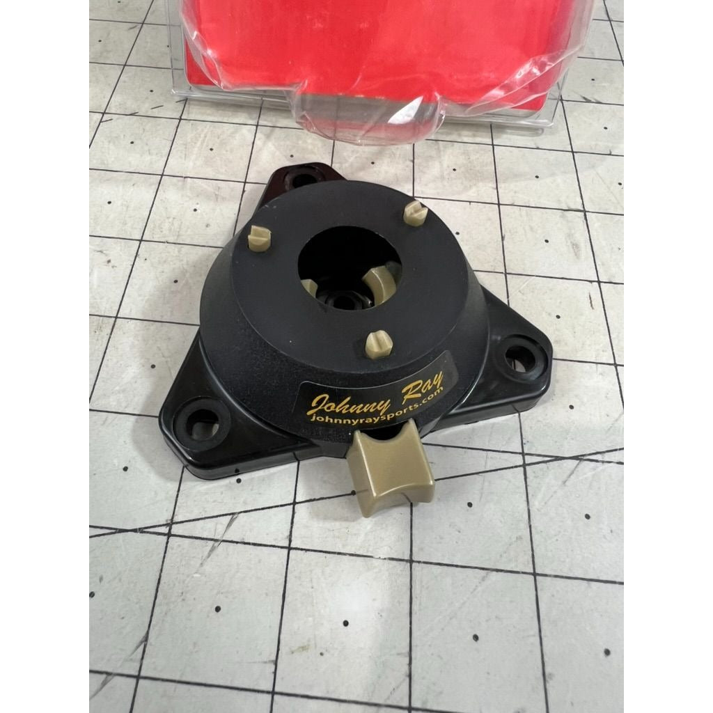 Johnny Ray Low Profile Push Button Release Swivel Mount Base Only, JR-300B