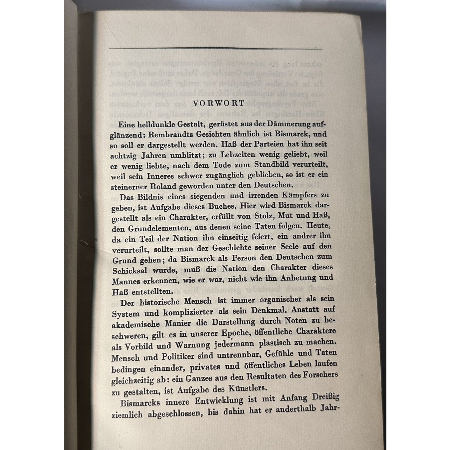 Bismarck Geschichte Eines Kämpfers By Emil Ludwig 1927 1st Edition German Hardcover