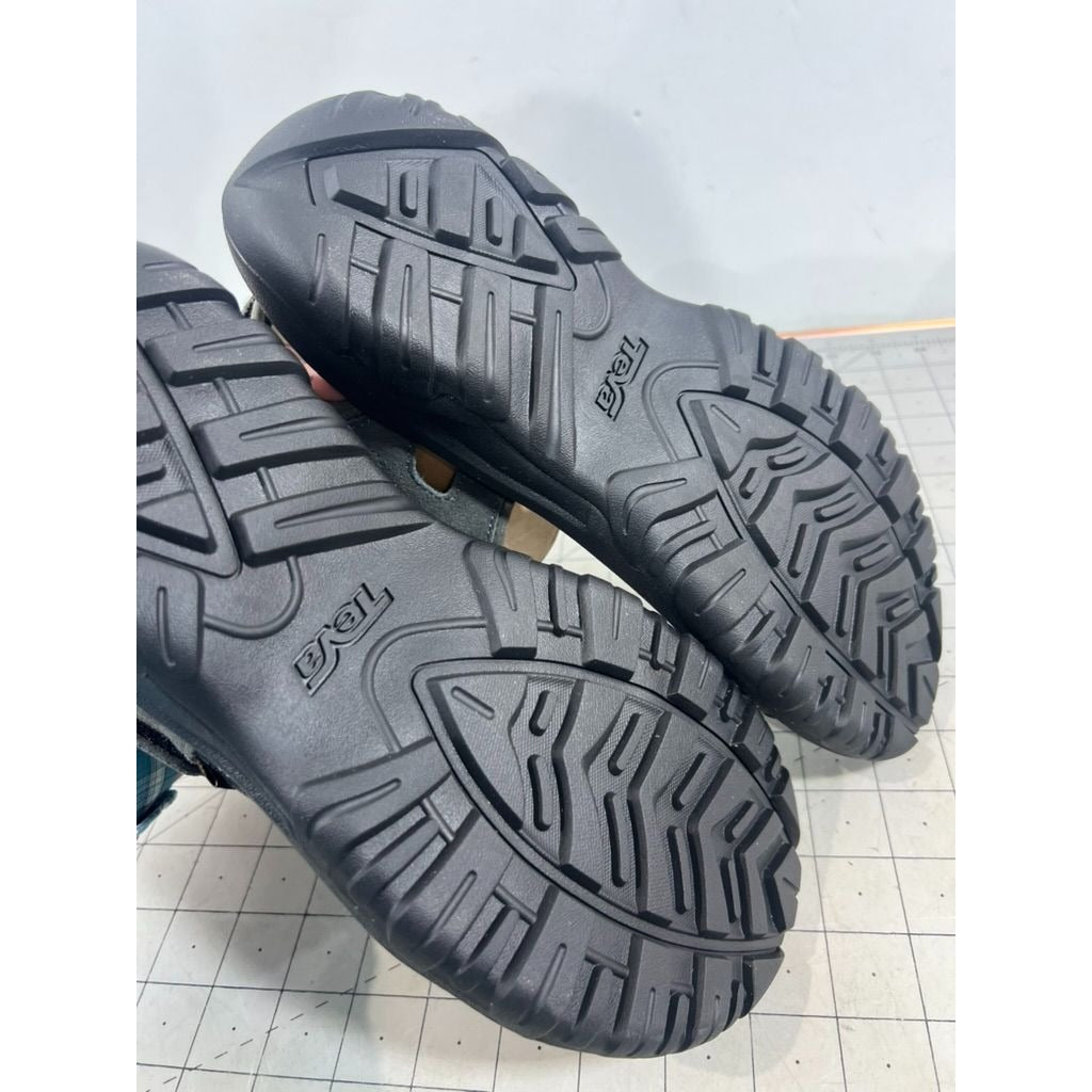 Teva Hudson Men's Shoes Dark Gull Grey : 10 D - Medium, Leather Sandals