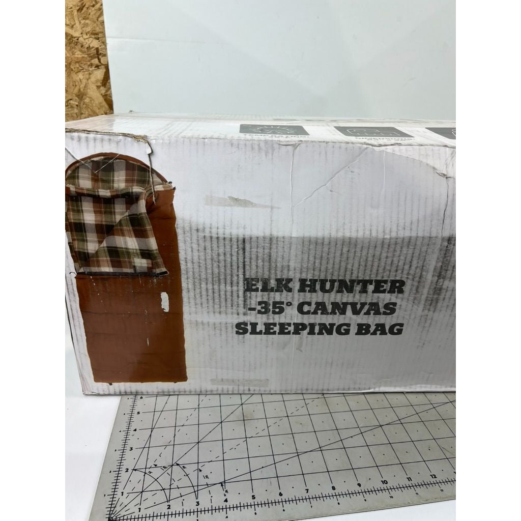 Sportsman's Warehouse Elk Hunter -35° Canvas Sleeping Bag New