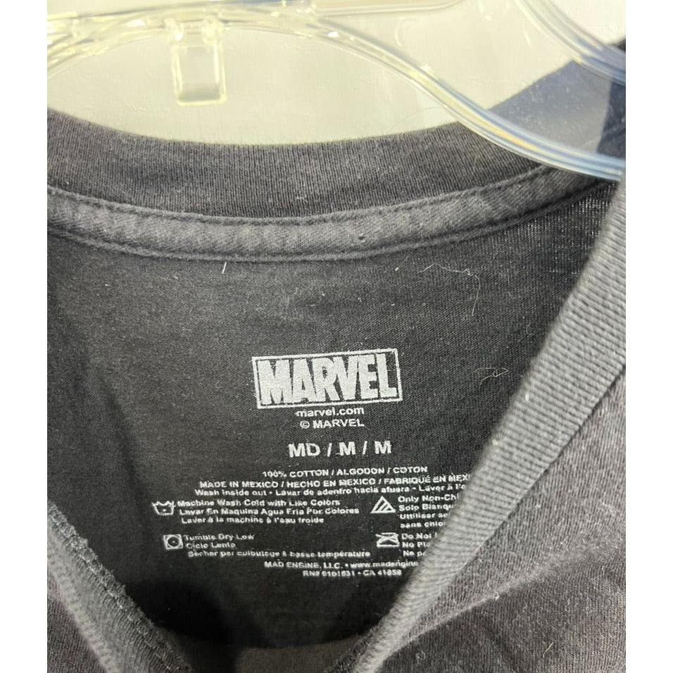 Marvel Comics The Black Panther Big Issue Youth Sz. M Black T-Shirt Minty~~