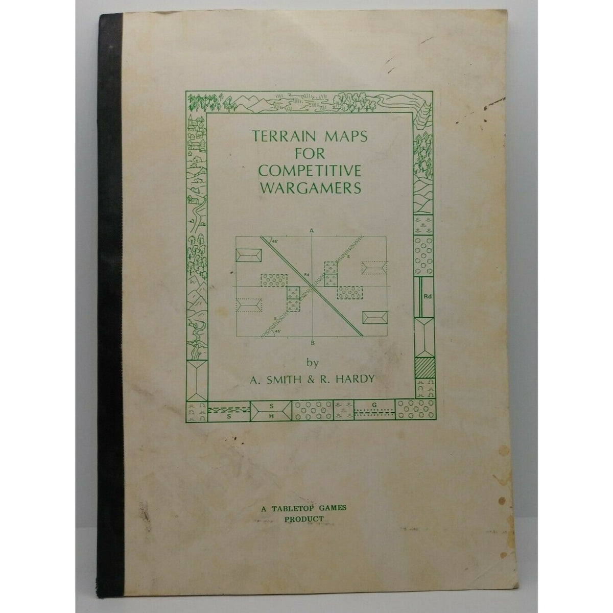 Terrain Maps For Competitive Wargamers By A. Smith & R. Hardy Tabletop Games '87