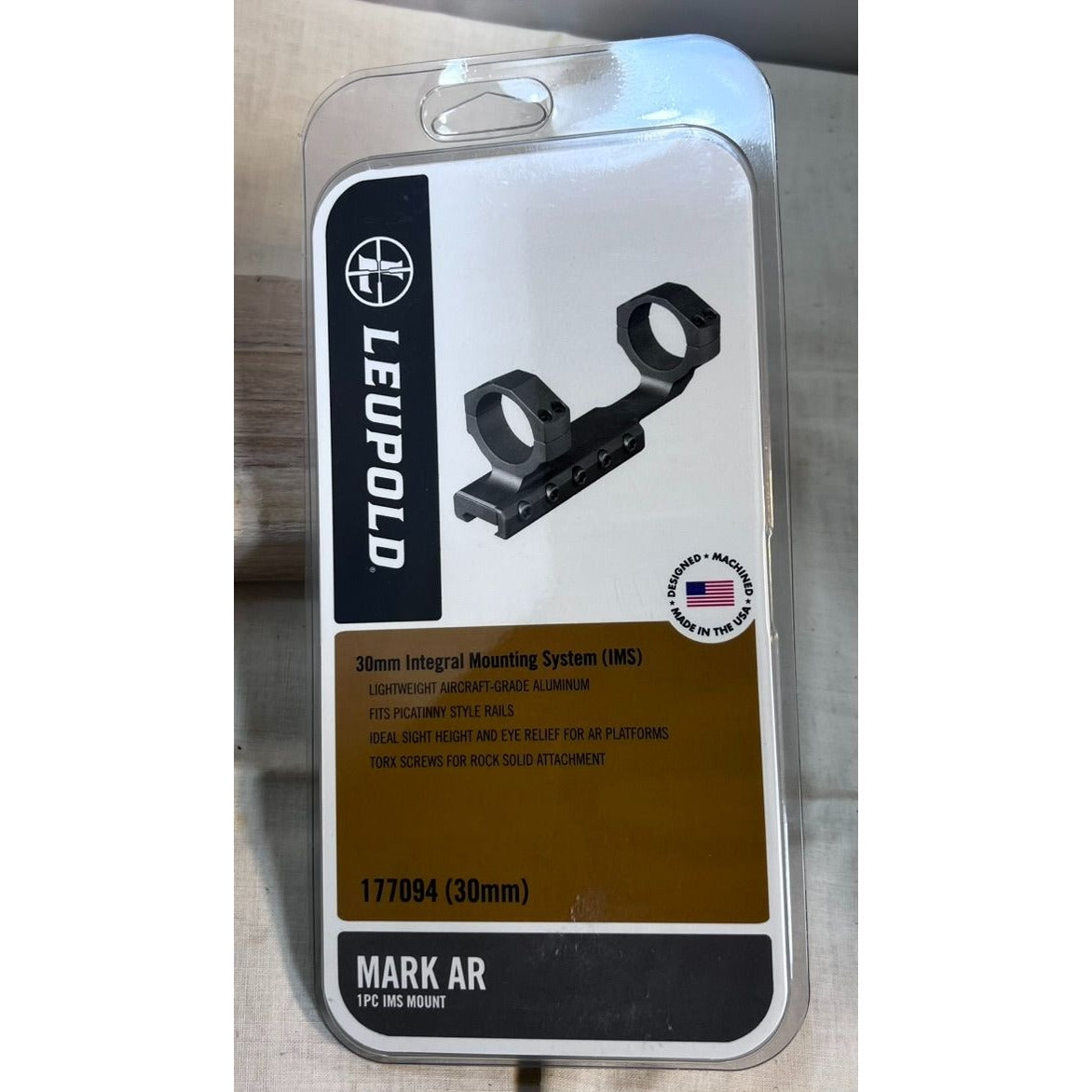 Leupold 177094 Mark 30mm Riflescope Mount (Matte Black)