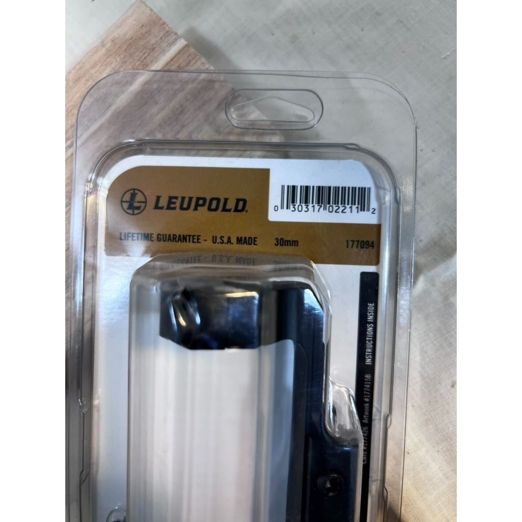 Leupold 177094 Mark 30mm Riflescope Mount (Matte Black)