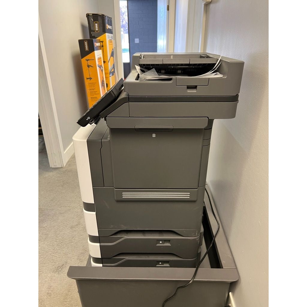 Sharp MX-C507F Desktop Multi-Function Printer Copier Scanner Fax With Stand
