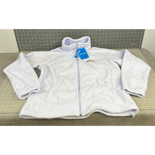 Columbia Women's Benton Springs Fleece Jacket SnowdriftSz. L New