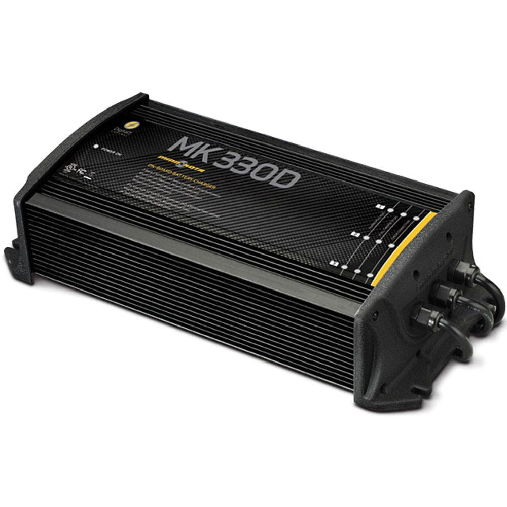 Minn Kota MK 330D Digital On-Board Battery Charger 3 Bank 10 Amps Per Bank