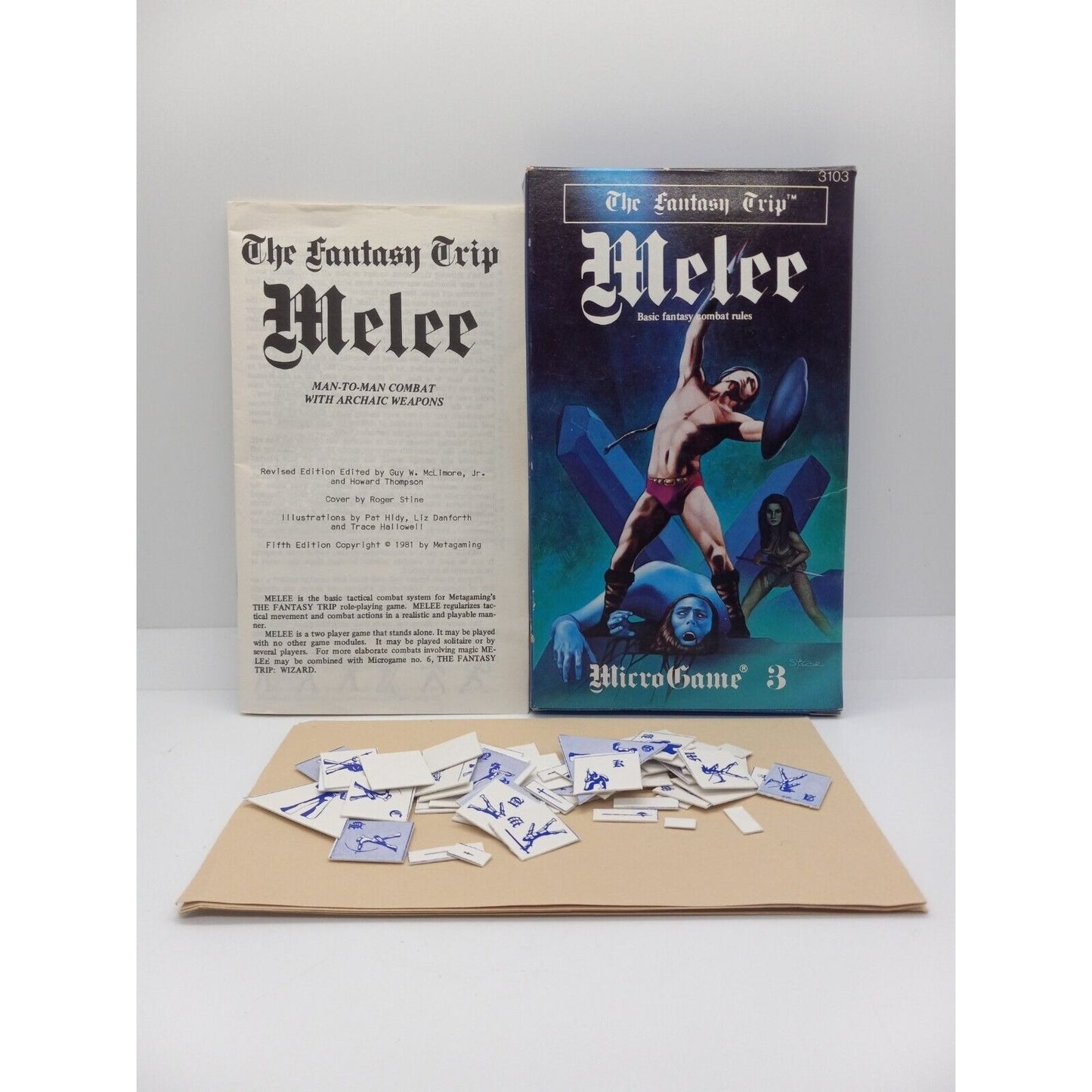 The Fantasy Trip "Melee" MicroGame 3 By Metagaming 3103