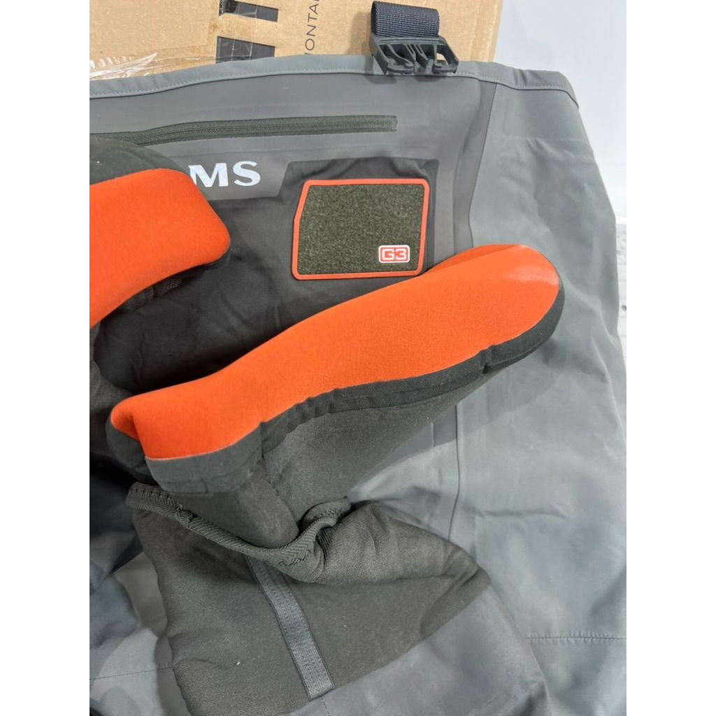 Men's Simms G3 Stockingfoot Guide Waders Adult 9-11 Gunmetal New