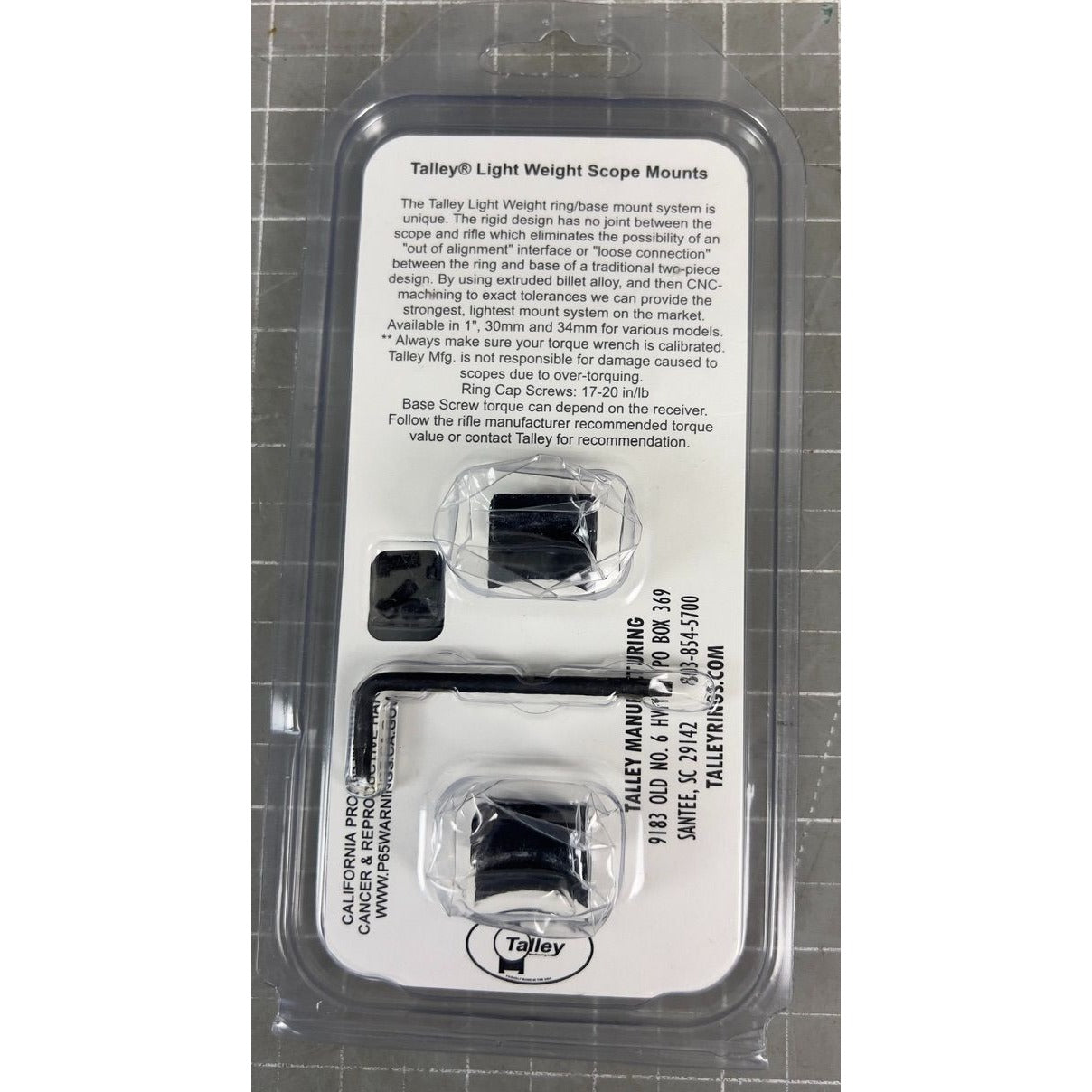 Talley 30mm Savage w/Accutrigger Stevens 200 Stiller Predator Venture Med 740725