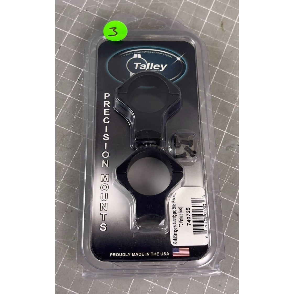 Talley 30mm Savage w/Accutrigger Stevens 200 Stiller Predator Venture Med 740725