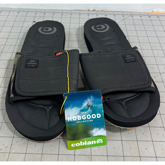 Cobian Men's Draino Slides Sandals Camo/Black Sz. 13 US NEW~~