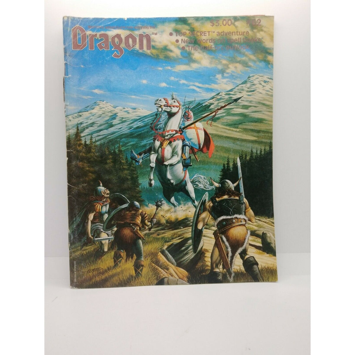 Vintage Dragon Magazine Issue #62 June 1982 Role-Playing Adventure Aid