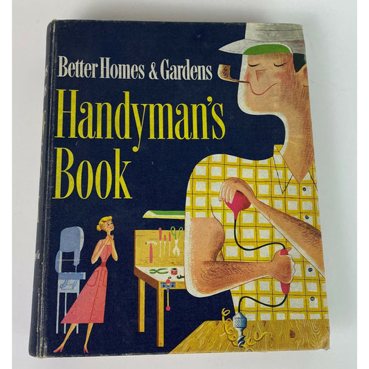 Vintage Better Homes & Gardens Handymans Book 1957 Looseleaf Edition
