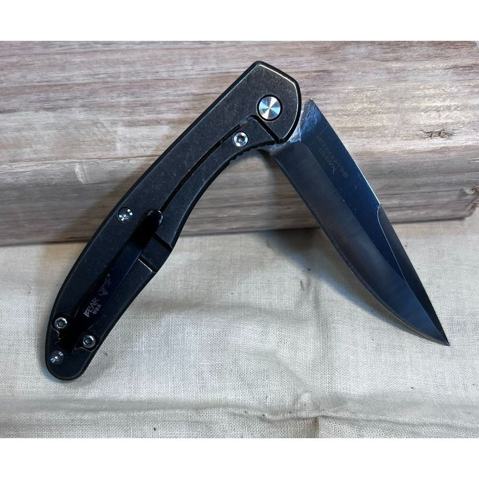 Bear Ops Rancor VIII MC-800-TI-S Folding Knife S35VN Blade Titanium Handle USA