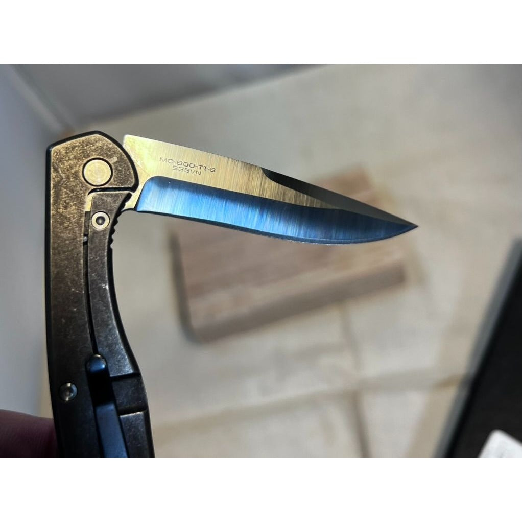 Bear Ops Rancor VIII MC-800-TI-S Folding Knife S35VN Blade Titanium Handle USA