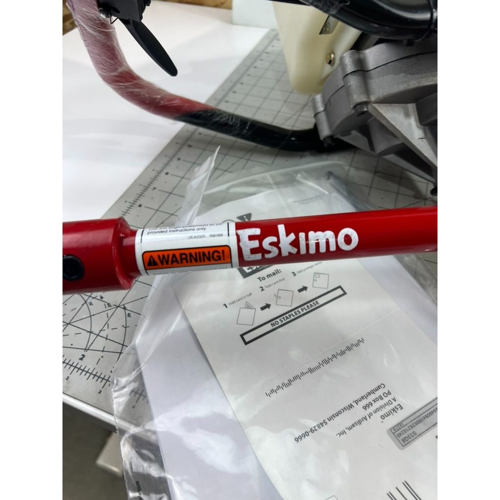 Eskimo Stingray Gas Power Ice Fishing Auger 8” New  33cc