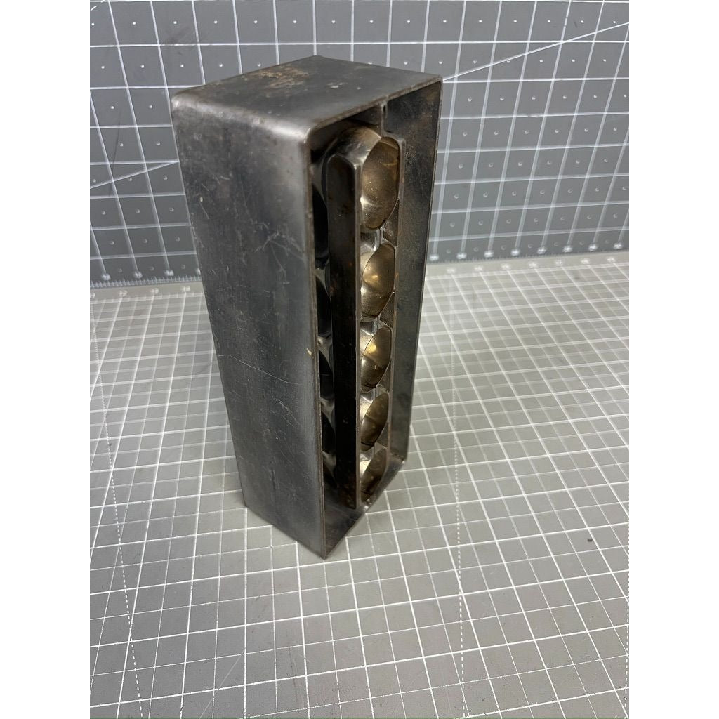 Laurosch Schwabisch GMUND Antique Chocolate Candy Mold 4122 Metal Hinged Design