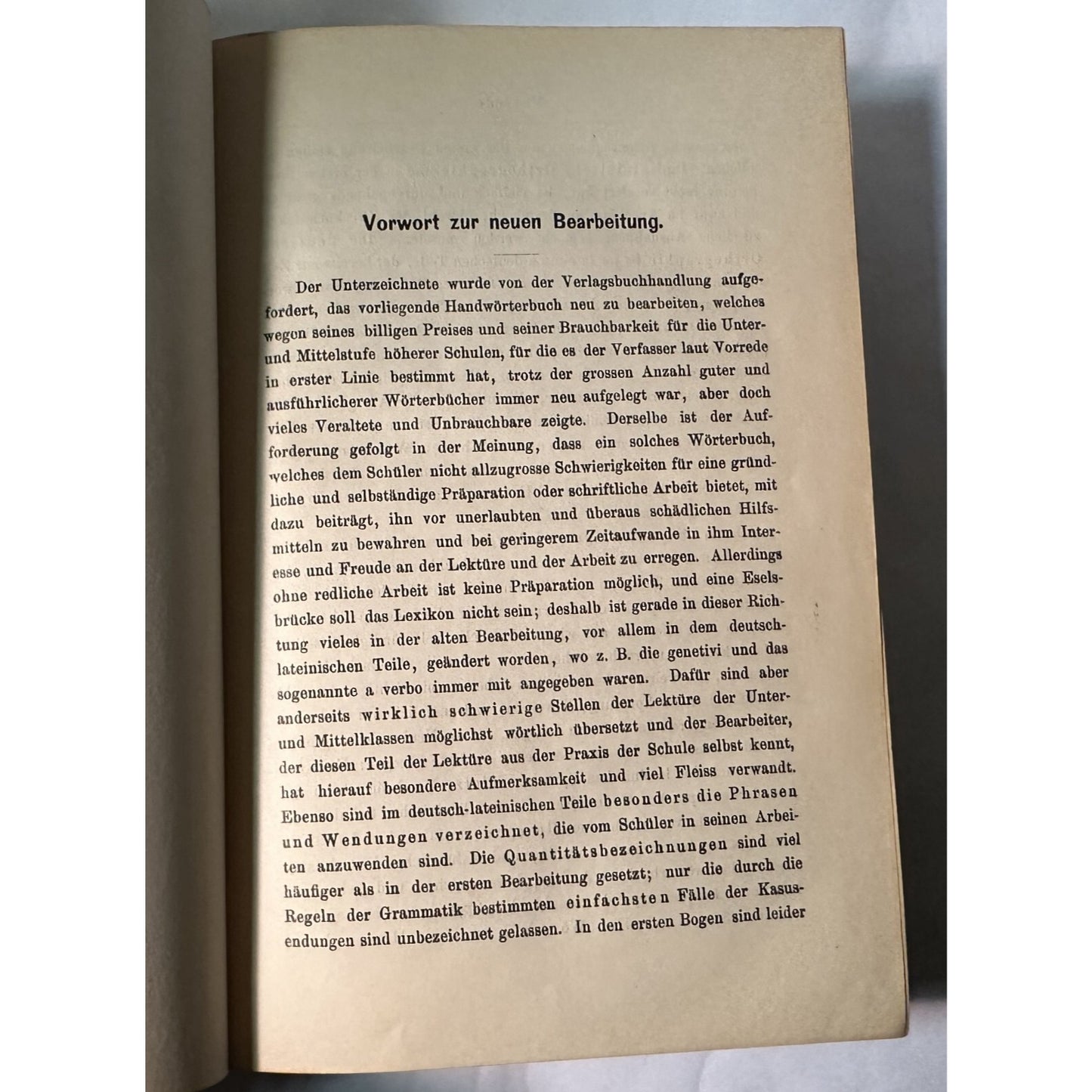 Dr. G. Mühlmanns 39th Edition Latin-German Handbook Edited By Dr. Hans Windel