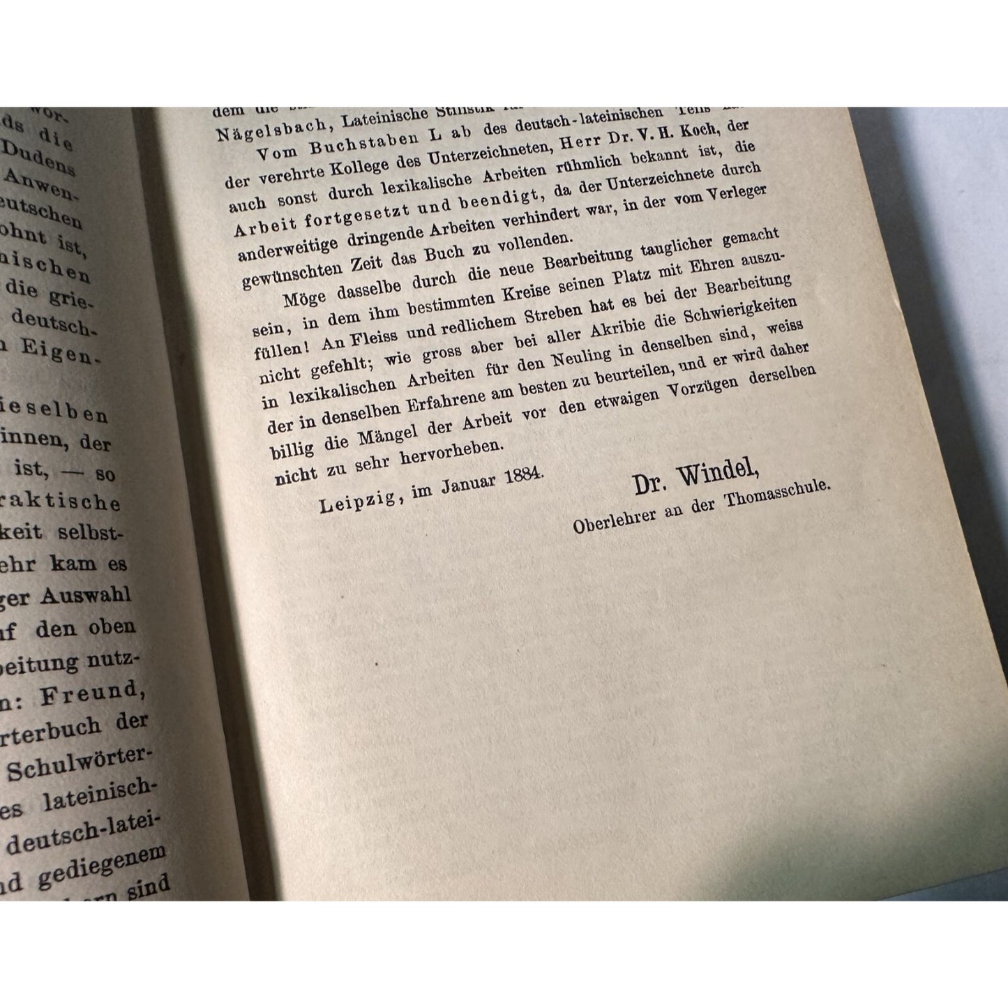 Dr. G. Mühlmanns 39th Edition Latin-German Handbook Edited By Dr. Hans Windel