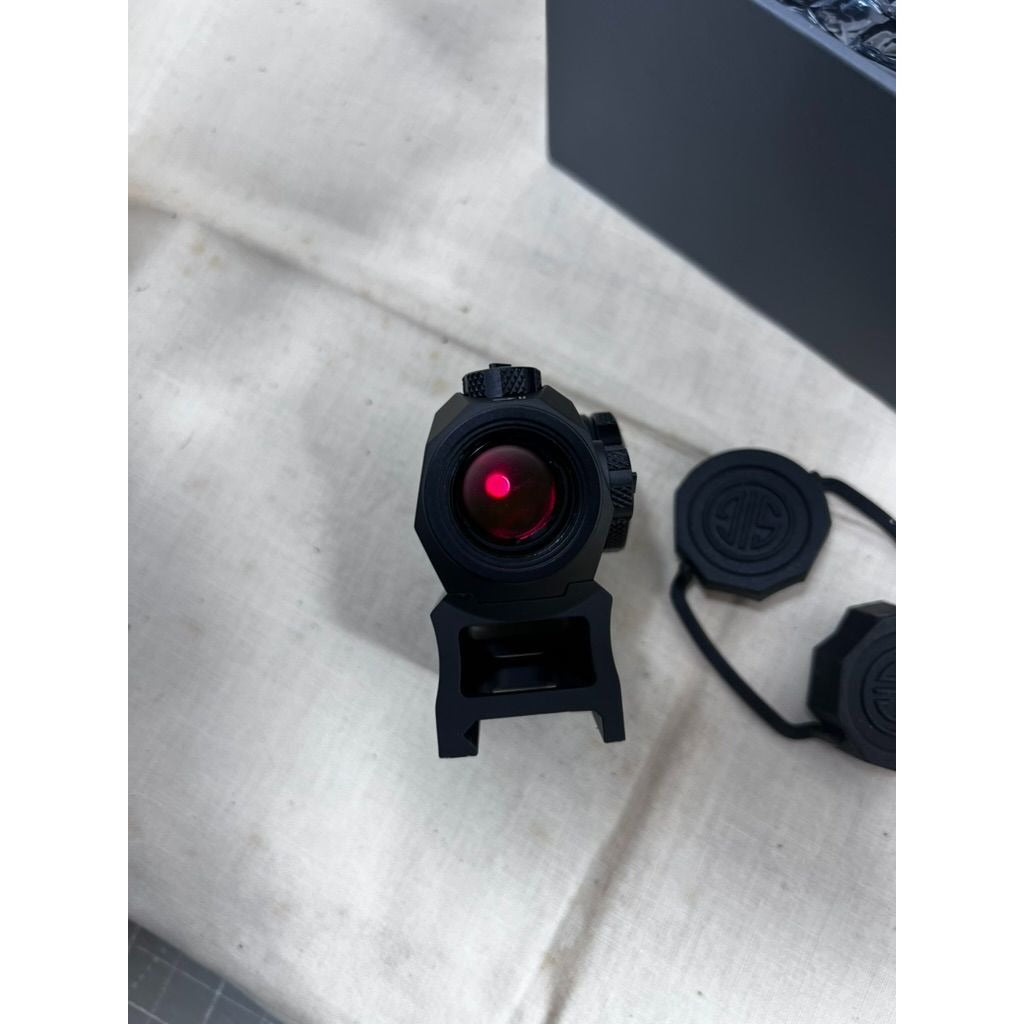 Sig Sauer Romeo5 1x20mm Compact Red Dot Sight 2 MOA Black 2  Mounts