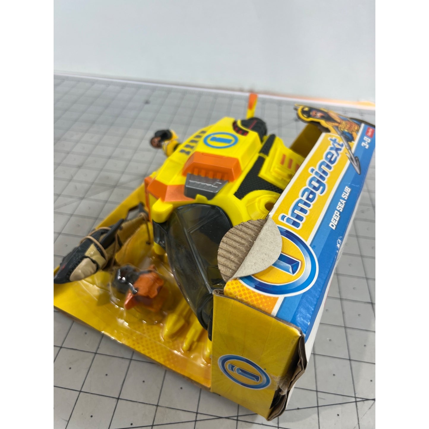 Fisher-Price Imaginext Deep Sea Sub With Diver Shark & Accessories