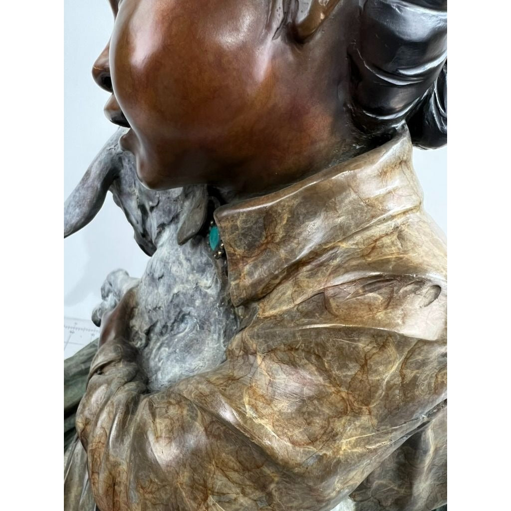 Star Liana York - Lily's Lullaby, Edition of 35 Bronze Sculpture w/COA