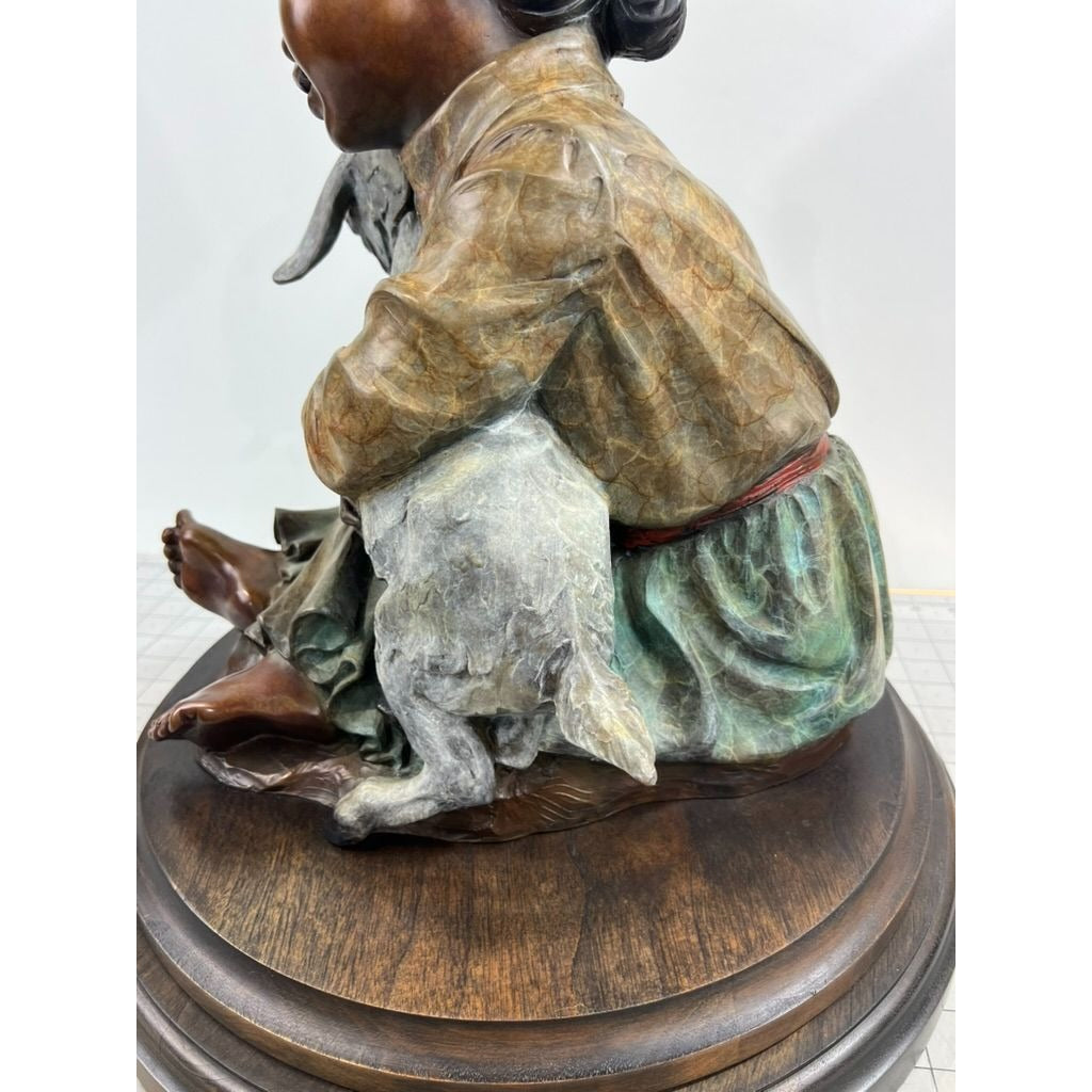 Star Liana York - Lily's Lullaby, Edition of 35 Bronze Sculpture w/COA