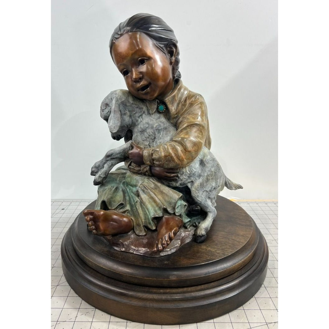 Star Liana York - Lily's Lullaby, Edition of 35 Bronze Sculpture w/COA