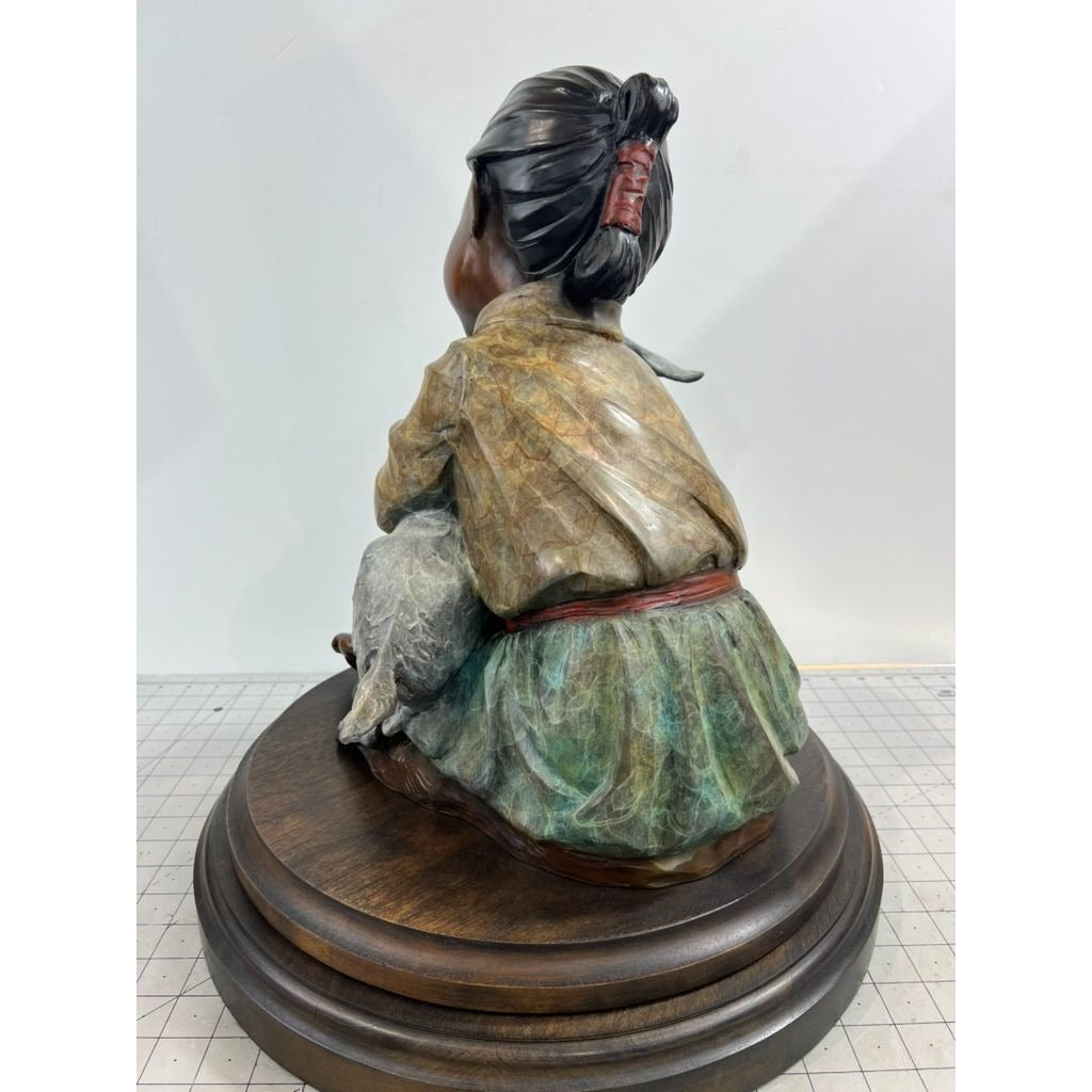 Star Liana York - Lily's Lullaby, Edition of 35 Bronze Sculpture w/COA