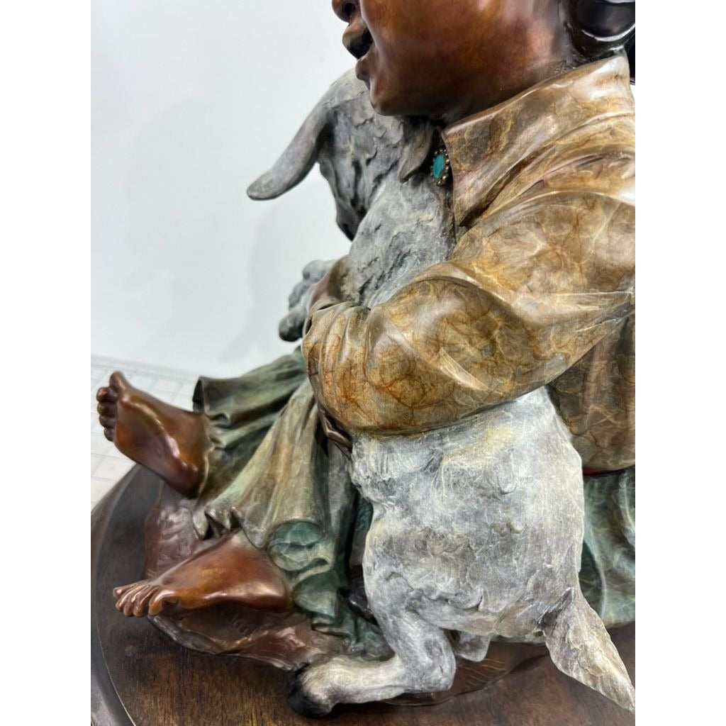 Star Liana York - Lily's Lullaby, Edition of 35 Bronze Sculpture w/COA
