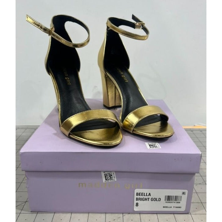 Madden Girl Beella Women's Dress Sandals, Size: 8, Gold