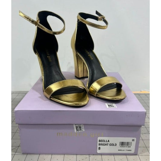 Madden Girl Beella Women's Dress Sandals, Size: 8, Gold