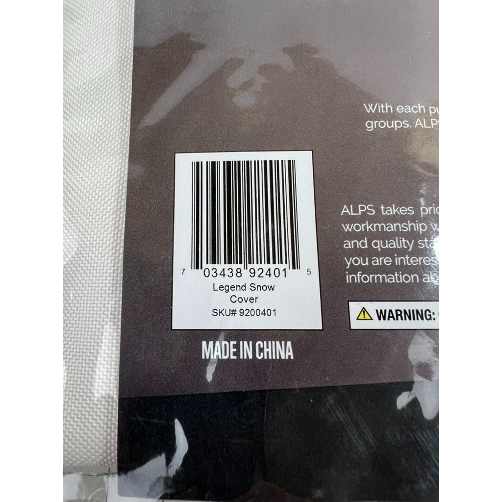 ALPS OutdoorZ Legend Snow Cover Hunting Blind Fits Legend Layout Blind White NEW