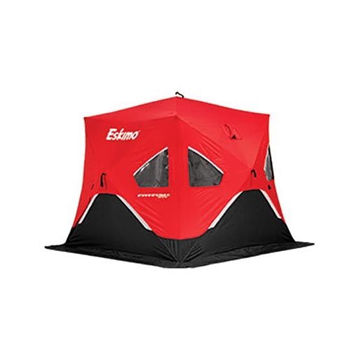 Eskimo Fatfish 949i Insulated Hub Ice Fishing Shelter - Red