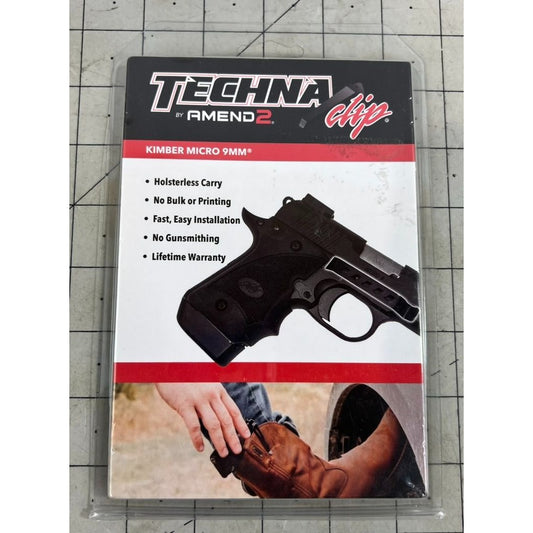 Techna Clip By Amend2 Kimber Micro 9mm Holsterless Carry Clip Kit - MIC9BR