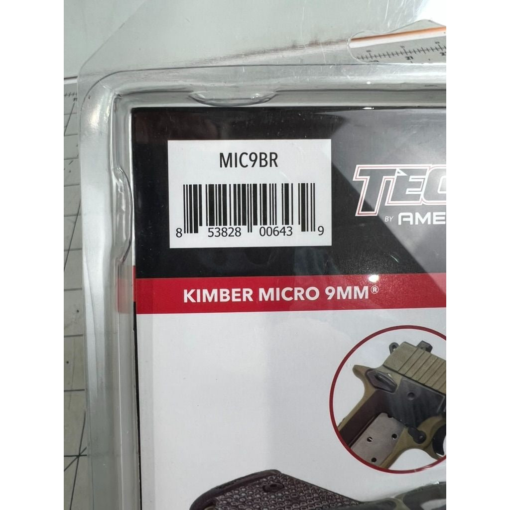 Techna Clip By Amend2 Kimber Micro 9mm Holsterless Carry Clip Kit - MIC9BR