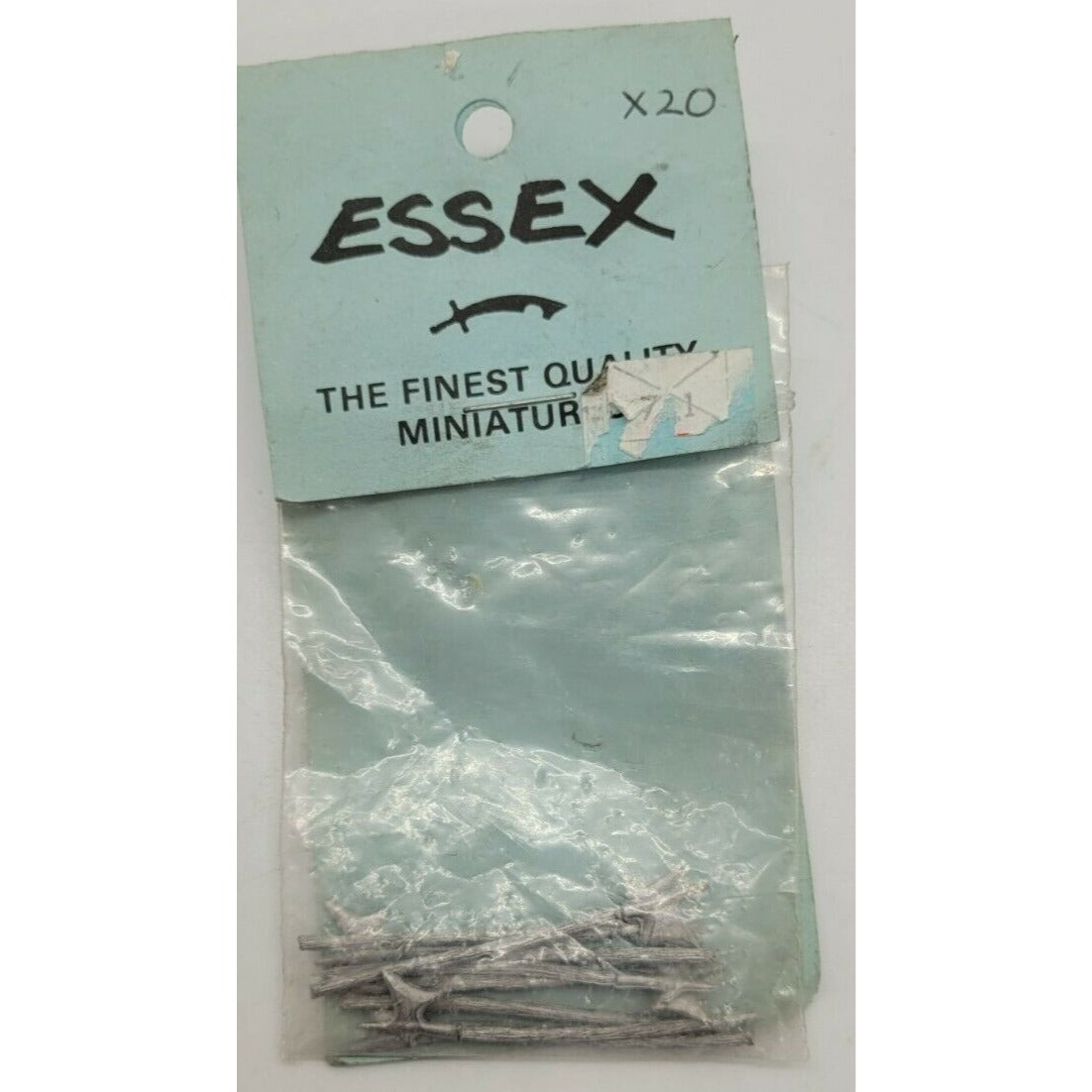 ESSEX War Miniatures 8 Weapon Pack - Finest Quality Miniatures Pole Axe Halberd